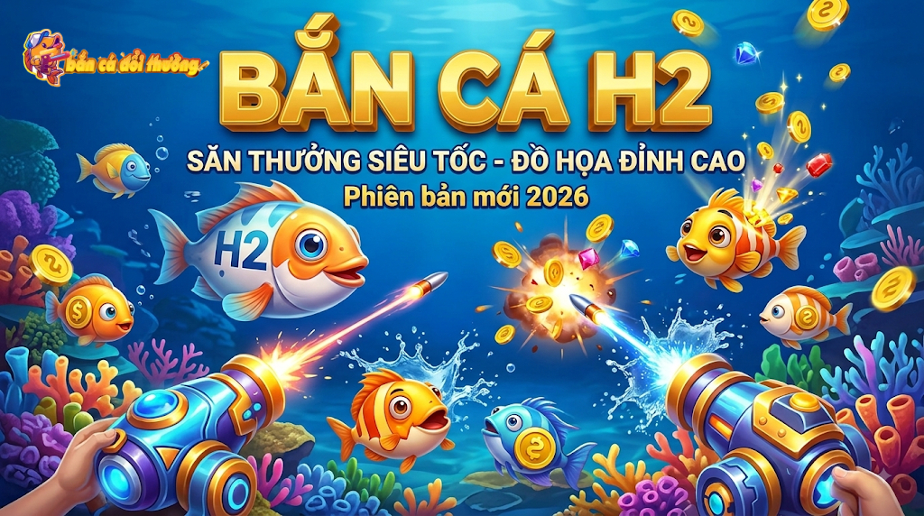 Bắn Cá H2 - Săn Thưởng Thần Tốc, Đồ Họa Đẳng Cấp